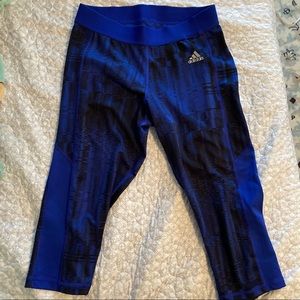 Adidas techfit capri workout tights